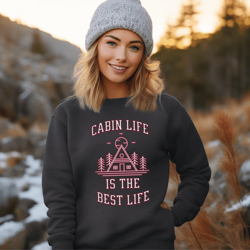 Introducing the sweatshirt that's perfect for all your cabin adventures!